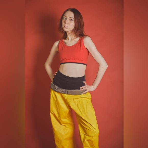 Columbia Pants & Jumpsuits 9s Yellow Columbia Pvc Rain Pants Poshmark